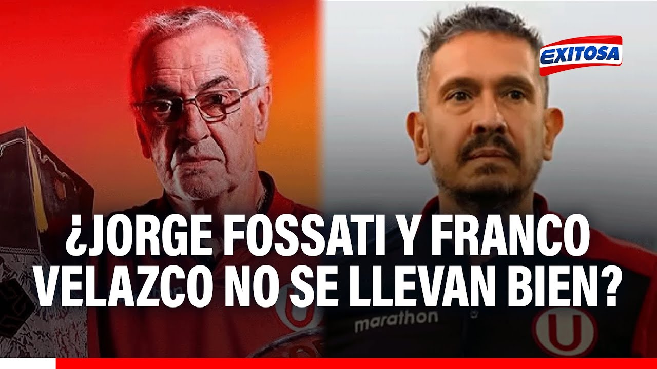 🔴🔵 ¿Fossati y Franco Velazco NO mantienen una buena relación? : "Hay más cercanía con BARCO"