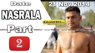 Nasrala (Hoshiarpur) Kabaddi Tournament 21 Nov 2014 Part 1 by Kabaddi365.com