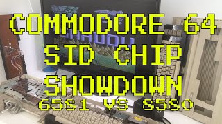 Commodore 64 SID Chip showdown 6581 VS 8580