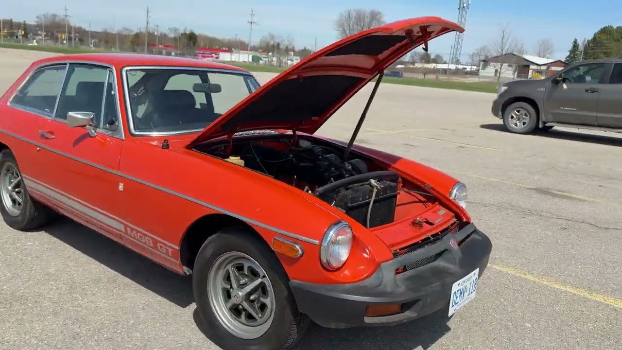 **SOLD on the CCC Buy-It-Now Lot** 1974 MGB GT 4-Speed Manual with Overdrive, Ontario Safetied SOLD for $6,300