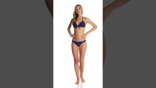 Body Glove Women's Smoothies Thong Bikini Bottom | SwimOutlet.com