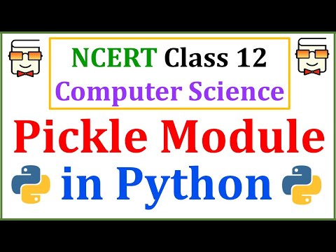 Pickle Module Load Dump Methods Serializing And De Serializing Python Objects File Handling