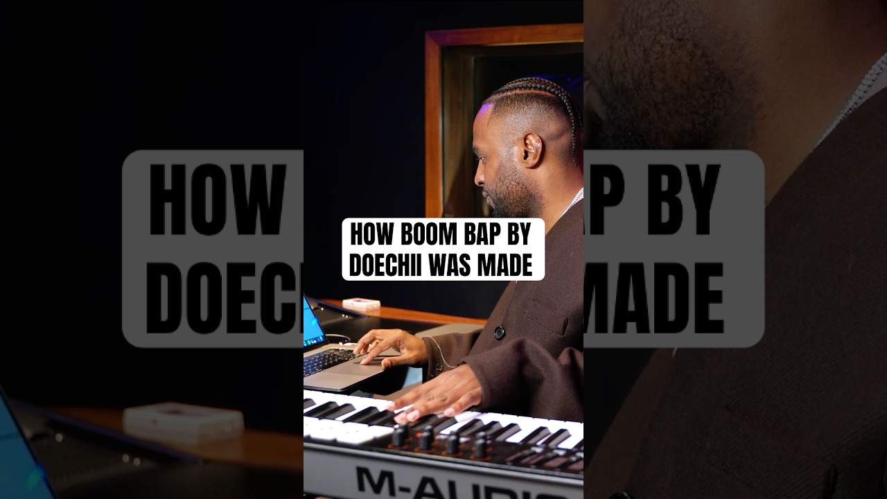 BTS Of Making The Beat For Doechii's "Boom Bap" #doechii #camper #studiolife #piano