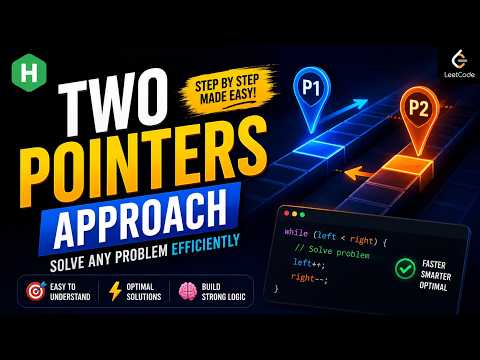 100 Leetcode Problems Use This Pattern Two Pointers Explained