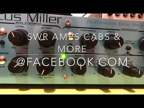 SWR MARCUS MILLER M2 PREAMP (My Short Slap Demo)
