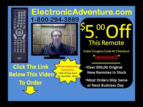 Orginal Toshiba TV Remote Control CT-90047 New    www.electronicadventure.com