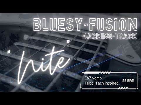 BLUESY-FUSION backing track "NITE" | Eb7 vamp
