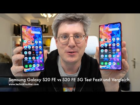 Samsung Galaxy S20 FE vs S20 FE 5G Test Conclusion and Comparison