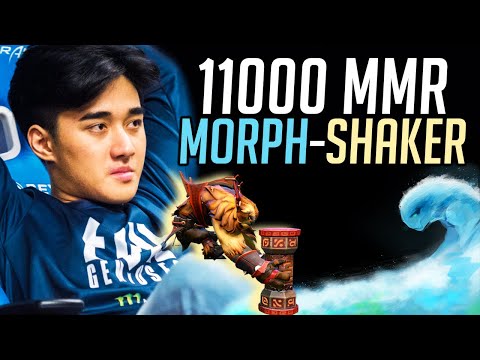 Abed - 11,000 MMR Broken Combo Morph-Shaker Looks Like DOTA 2