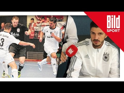 Länderspiel-Premiere: Deutsche Futsal-Nationalspieler tricksen und erklären ihren Sport