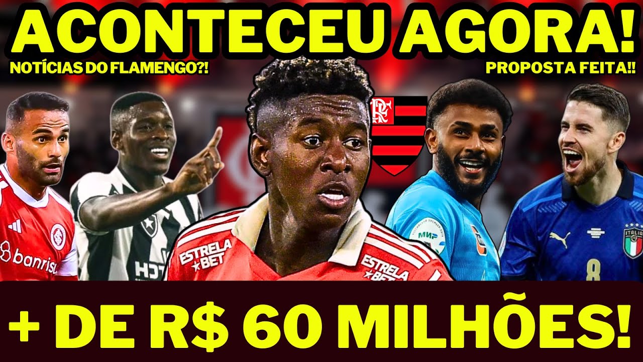 PODE CHORAR RIVAIS! FOI CONFIRMADO! COMEMORA MUITO NAÇÃO! VITÃO NO FLA?! NOTÍCIAS DO FLAMENGO HOJE
