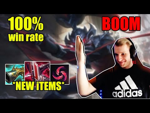 Jankos New meta items for Xin zhao 100% Ranked Win Rate for past 7 days. | G2 Jankos stream