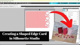 Silhouette Shaped Edge Card Tutorial by Silhouette Secrets+