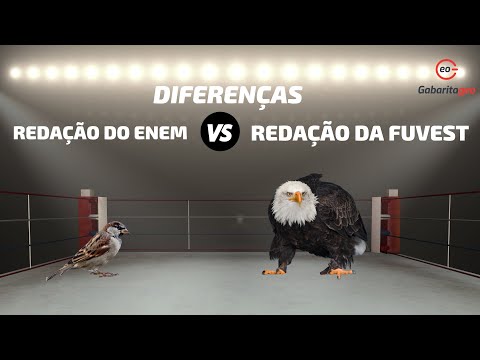 Quais as diferenças entre a REDAÇÃO DA FUVEST E DO ENEM?