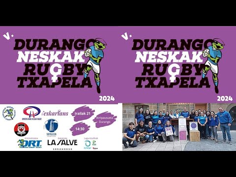V. DURANGO NESKAK RUGBY TXAPELA 2024 -  (21.09.2024)