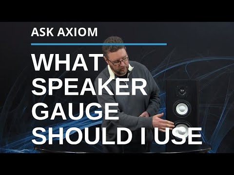 2nd YouTube video about how many watts can 14 gauge speaker wire handle