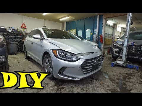 DIY 2018 Hyundai Elantra Bumper Takeout - Any Bumper Takeout
