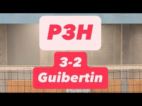 P3H - Yooop Tigers Jette vs VBC Guibertin J - sets 1 à 4 