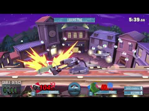 Everest PNW Invitational - Loser's 7ths - Signas (Little Mac, Samus) vs Domnique (R.O.B.)