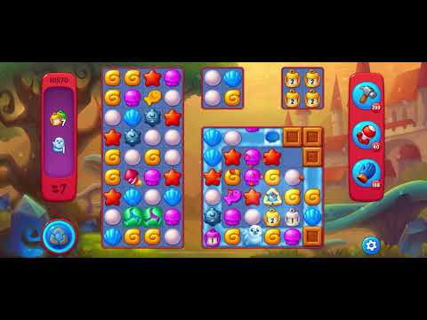 Fishdom Hard level 10570 no boosters フィッシュダム ハード