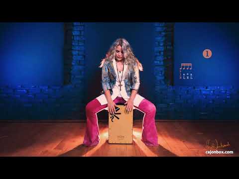 Accents & Ghost notes Lesson on Cajon / Heidi Joubert / Cajon technique exercise