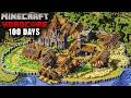 I Survived 100 DAYS Building The Village I Ve ALWAYS Wanted In HARDCORE MINECRAFT