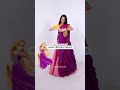 Rapunzel Inspired Drape | how to drape saree perfectly | cancan skirt for lehenga | #saree #shorts