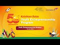 OBH Combi Kalahkan Batas Youth Entrepreneurship Webinar