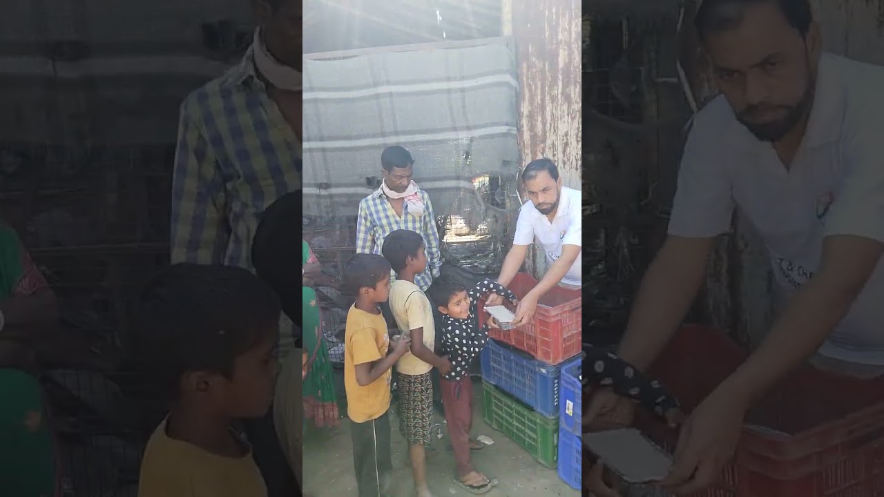 Free Food Packet Distribution by Zakat and Charitable Foundation