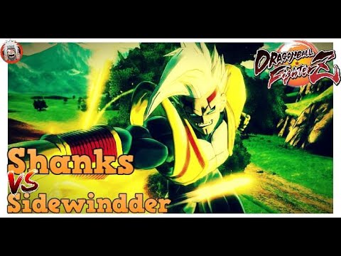 DBFZ Shanks vs Sidewindder - (Super Baby 2, Gotenks, Trunks) vs (GokuUI, A21, Goku)