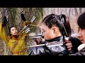 箭神三兄妹追捕日本大佐 三箭齊發把大佐釘在樹上 為父報仇 抗日 Mma Kungfu