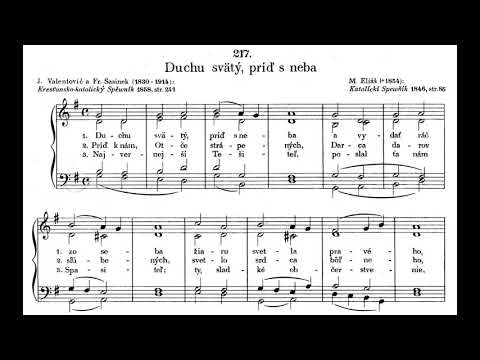 JKS 217 - Duchu svätý, príď z neba (celá pieseň)
