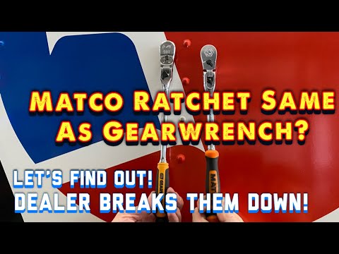 Matco Tools: Is it the same ratchet, just rebranded? Gearwrench VS Matco, let’s tear them apart!
