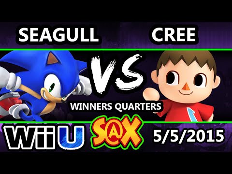 S@X - NS | Seagull (Sonic) Vs. Cree (Villager, Sheik) SSB Winners Quarters - Smash Wii U - Smash 4