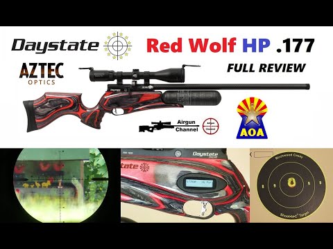 Daystate RED WOLF in .177 HP (Full Review) and Accuracy Test