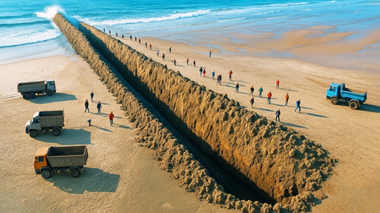 Isso vai mudar TUDO! A Alemanha está extraindo silenciosamente toneladas de areia do Mar Báltico