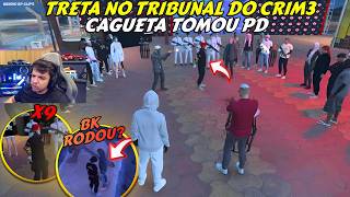 TRETA NO TRIBUNAL DO CRIM3! | BK FOI DESCOBERTO? | PD NO X9 E GUERR4 - BKINHO RP CLIP'S