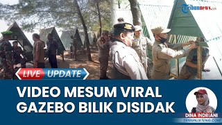 Viral Video Mesum, Aparat Gabungan Sidak dan Sosialisasi Gazebo Berbilik di Pantai Sigandu Batang