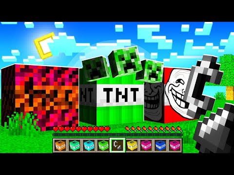 More OVERPOWERED TNT in Minecraft! (MORE TNT MOD)