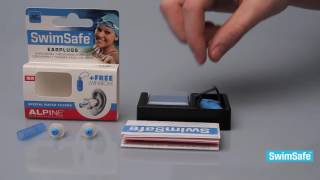 Alpine Swimsafe - Bouchons d'oreilles anti eau uniques