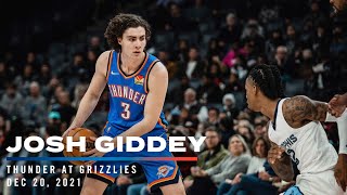 [高光] Josh Giddey  19 Pts VS Grizzlies