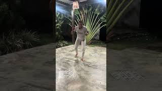 Sequência simples - aú de cabeça Pitoco #capoeira #shorts