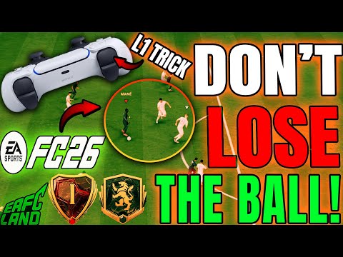 STOP Losing the Ball! 🔥 L1 Trigger Trick in FC 26 Explained