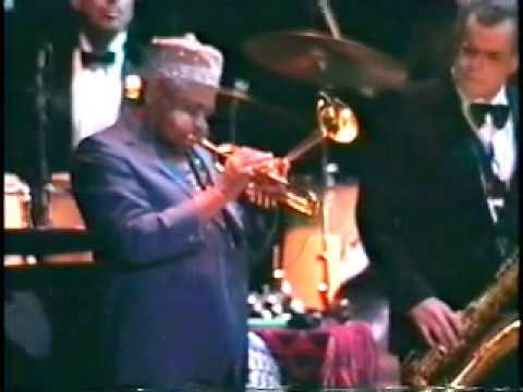 DIZZY GILLESPIE Rhythm Stick Intro to Manteca w/ Mel Martin Big Band 1991