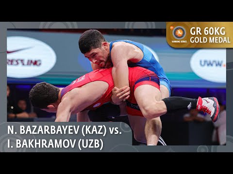 Gold Medal • GR 60Kg • Nursultan BAZARBAYEV (KAZ) vs. Islomjon BAKHRAMOV (UZB)
