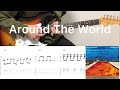 Red Hot Chili Peppers Around The World Guitar Cover With Tabs Chords