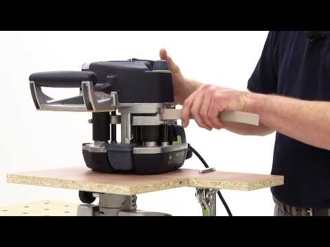 Festool KA 65 Conturo Edge Bander - Laminate Edging of an Inside Corner Demo - PTC Tools UK