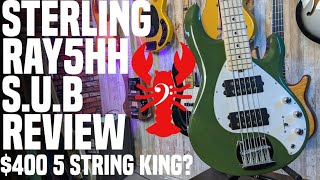 Video thumbnail for Sterling SUB Stingray 5HH "Ray5HH"- $400 King of Five Strings? - LowEndLobster Review: by LowEndLobster