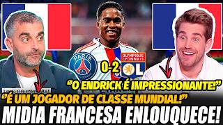 😱 MIDIA FRANCESA EXPLODE após SUPER ATUAÇÃO DO ENDRICK CONTRA o PSG! OLHA OQUE ELES FALARAM!