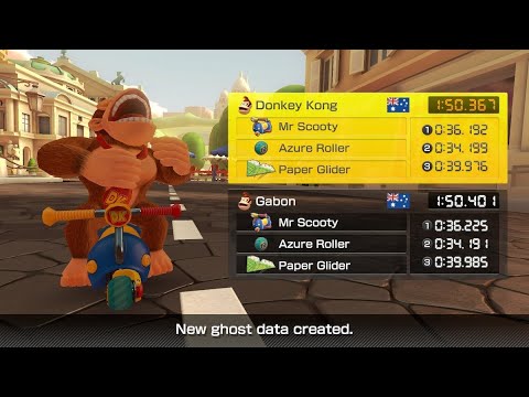 [MK8DX Live Run] (150cc) Paris Promenade - 1:50.367 (World Record)